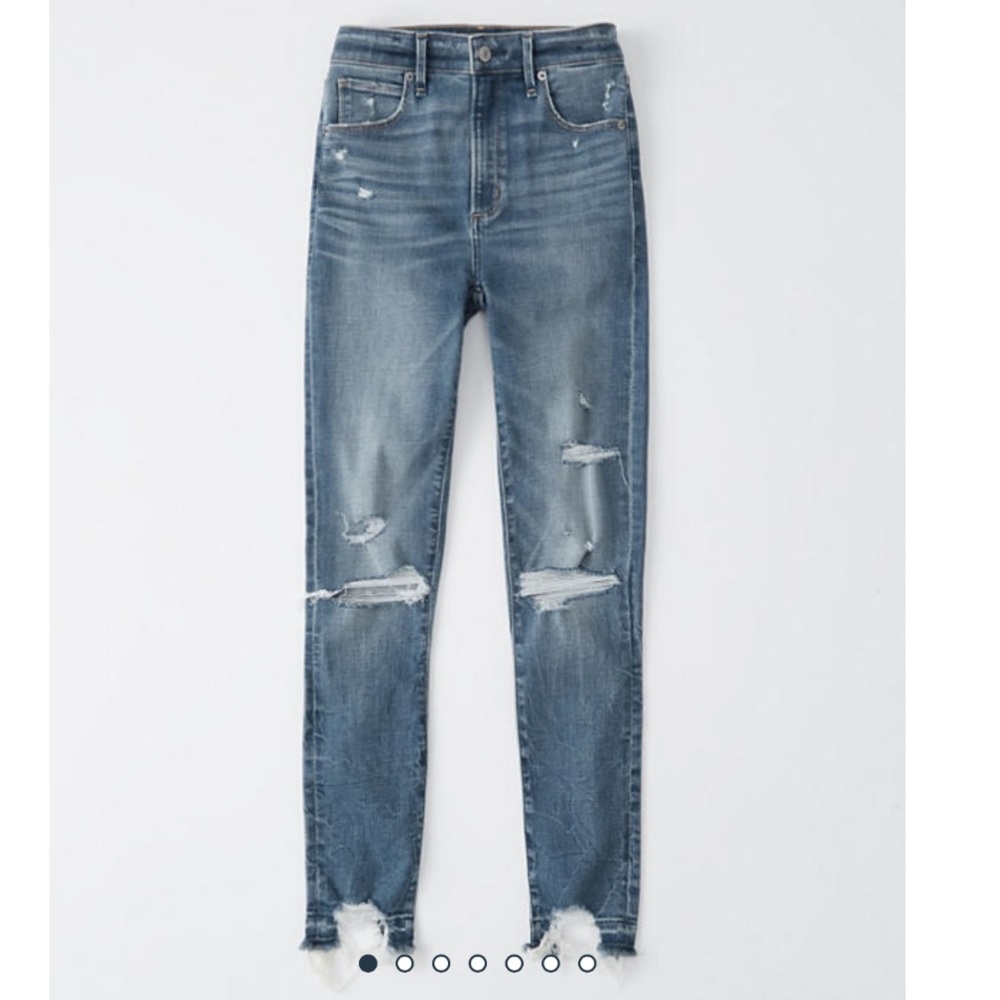 Abercrombie high waisted jeans